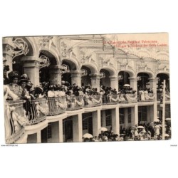 Tarjeta postal de terrazas y tribunas del gran casino valencia