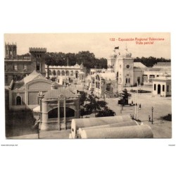 Tarjeta postal de vista parcial valencia