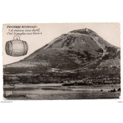 Tarjeta postal de lescalade a pic du puy de dome circulada