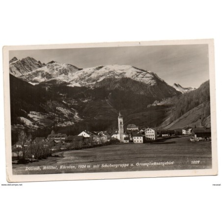 Tarjeta postal de dollach  austria circulada