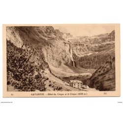 Tarjeta postal de gavarnie Hotel du cirque et le cirque