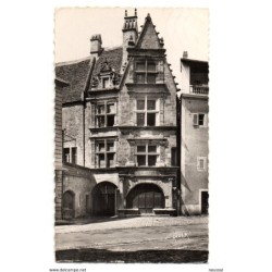 Tarjeta postal de sarlat Maison renaissance  ou naquit etienne de la boetie  circulada