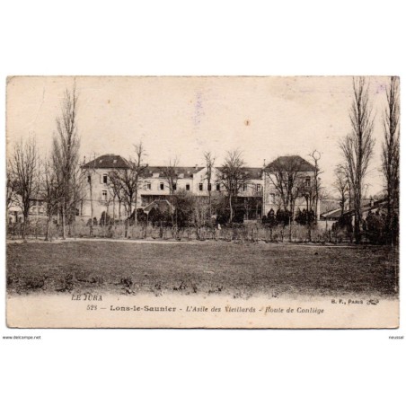 Tarjeta postal de le jura lonslesaunier Lasile des vieillards