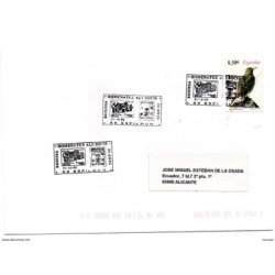 Carta  con matasellos commemorativo exfilnum 2008