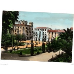 Tarjeta postal de Linares  parque de santa margarita