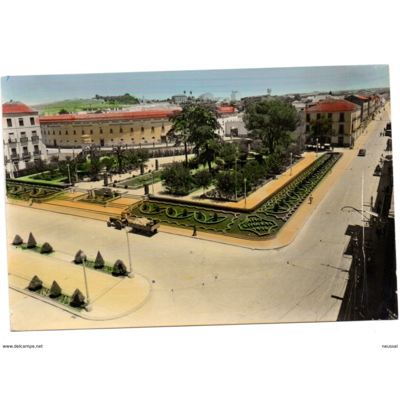 Tarjeta postal de Linares glorieta de santa margarita Tarjeta postal de Linares glorieta de santa margarita