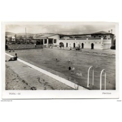 Tarjeta postal de Tona piscinas circulada