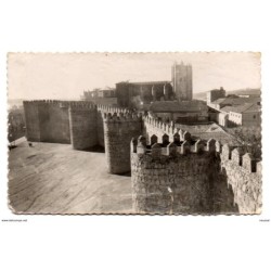 Tarjeta postal de avila circulada