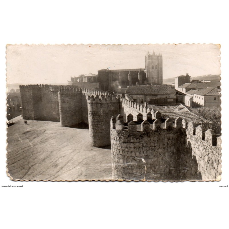 Tarjeta postal de avila circulada Tarjeta postal de avila circulada