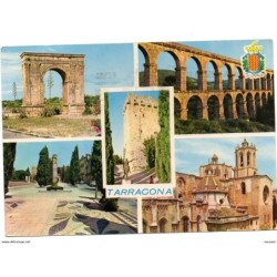 Tarjeta postal de tarragona circulada rodillo de 1965