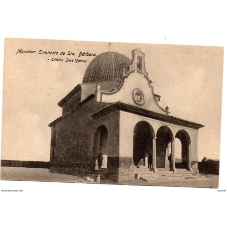 Tarjeta postal de monovar ermitorio de santa barbara