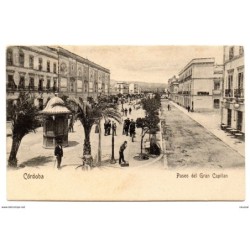 Tarjeta postal de Cordoba Paseo del gran capitan