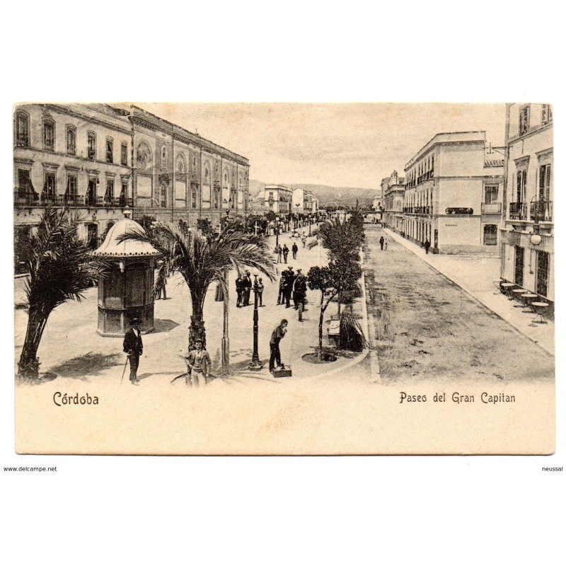 Tarjeta postal de Cordoba Paseo del gran capitan Tarjeta postal de Cordoba Paseo del gran capitan