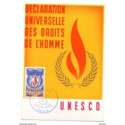 Tarjeta maxima de unesco 1971