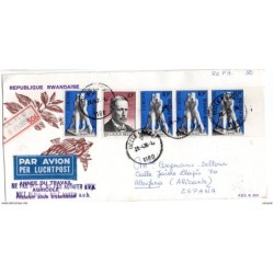 Carta de belgica certificada de 1976