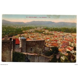 Tarjeta postal de Montelimar vue generale circulada