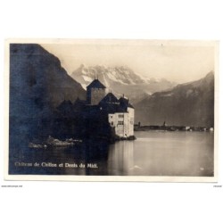 Tarjeta postal de chillon circulada 1926