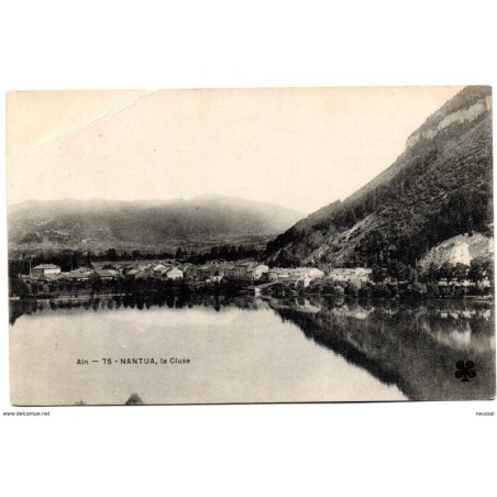 Tarjeta postal de nantua la cluse circulada