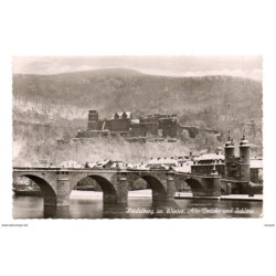 Tarjeta postal de heidelberg circulada