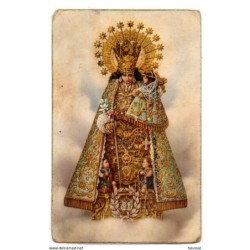 Tarjeta postal de virgen