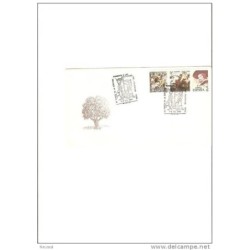 Carta con cuño monumento a los aceituneros