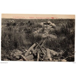 Tarjeta postal de verdun Emplacement du village de fleury