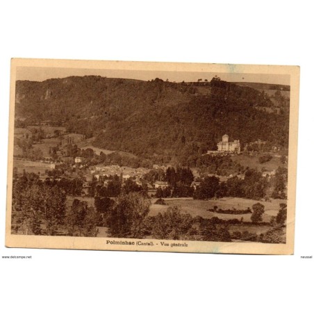 Tarjeta postal de polminhac vue generale circulada