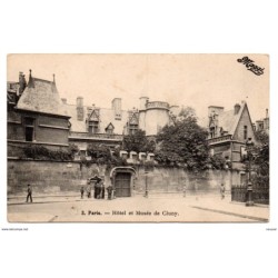 Tarjeta postal de paris Hotel et musee de cluny