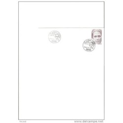 Carta con cuño victoria kent