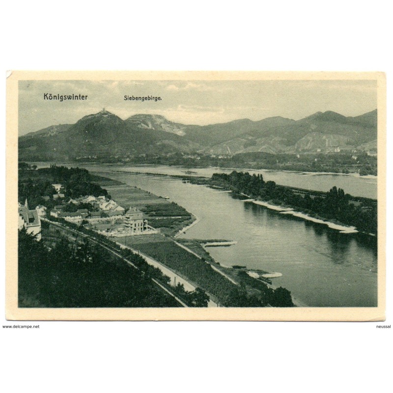 Tarjeta postal de konigswinter Tarjeta postal de konigswinter