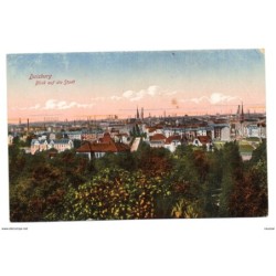 Tarjeta postal de duisburg blick auf die stadt