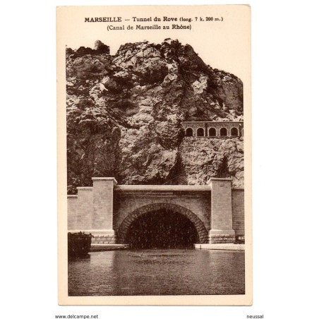 Tarjeta postal de marseille tunnel du rove