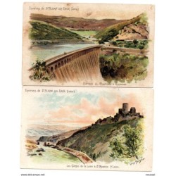 2 Tarjeta postal de st albanleseaux loire