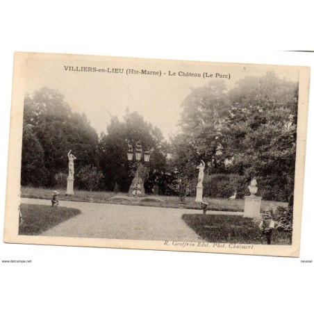 Tarjeta postal de villiersenlieu le chateau