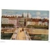 Tarjeta postal de lyon pont du change circulada