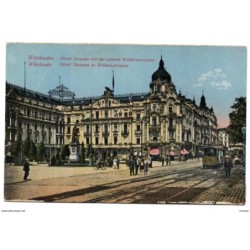 Tarjeta postal de wiesbaden hotel nassau et wilhemstrasse