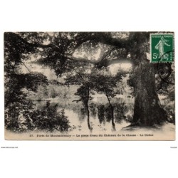 Tarjeta postal de montmorency  la piece deau du chateau de la chasse circulada