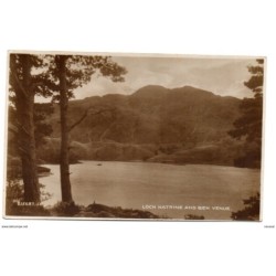 Tarjeta postal de loch katrine