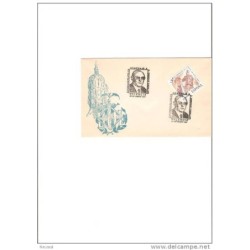 Carta con cuño homenaje a Enrique caballer