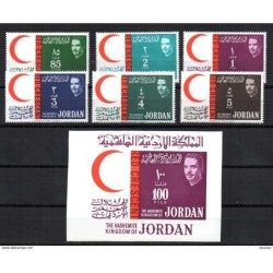 Serie n 396401  Hb7 Jordania Croix rouge