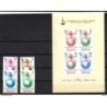 Serie n 5861  HB1 Burundi  Croix rouge