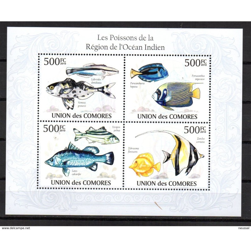 Serie en hb peces de comores 2010 fish Serie en hb peces de comores 2010 fish