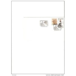 Carta con cuño muestra iberoamericana de artesania SC tenerife