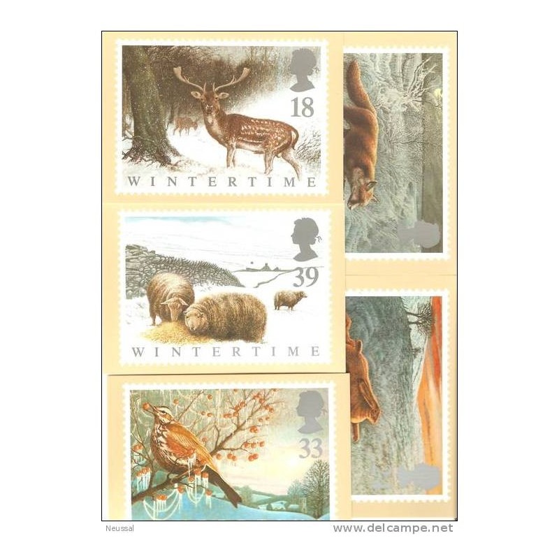 5 tarjetas postales 5 tarjetas postales