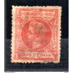 Sello n 93 Fernando po
