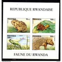 Serie n 13247  sin dentar Rwanda