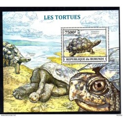 Serie de de tortugas  hb de tortugas  de burundi 2013