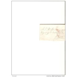 Carta  direccion barna de calaf  con 1 R en rojo