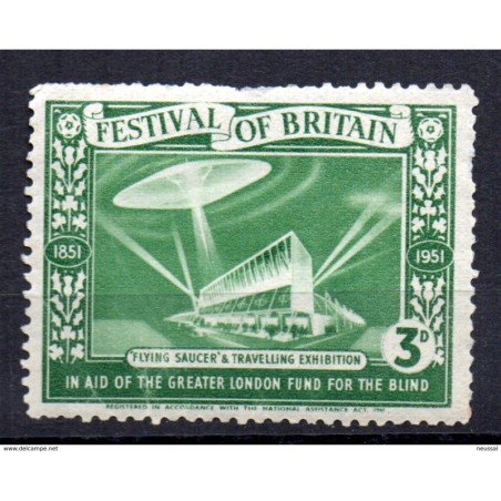 Viñeta  festival of britain de 1951