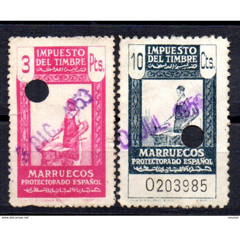 2 impuestos de marruecos con perforacion 2 impuestos de marruecos con perforacion